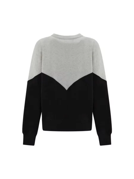 Aksamitna bluza Isabel Marant Etoile szara