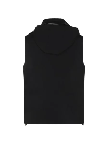 Vestă Montecore cu glugă negru