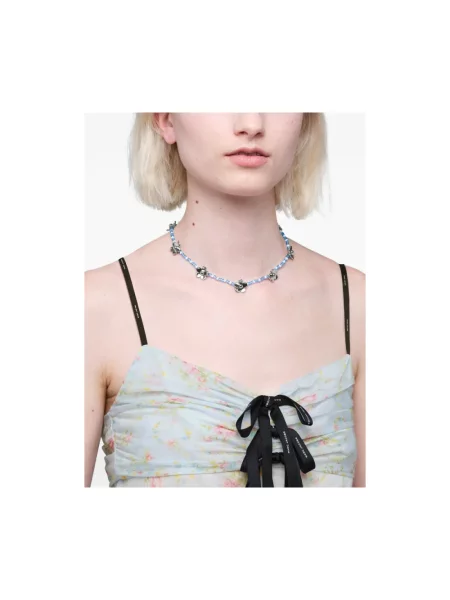 Naszyjnik Marc Jacobs szary