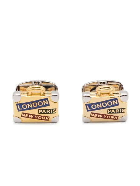 Spinki do mankietów Paul Smith złote