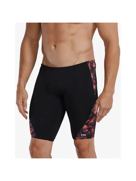 Kąpielówki TYR Durafast Elite Blade Splice czerwone 26 czarne
