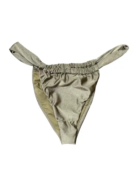 Majtki briefs F**k beżowe