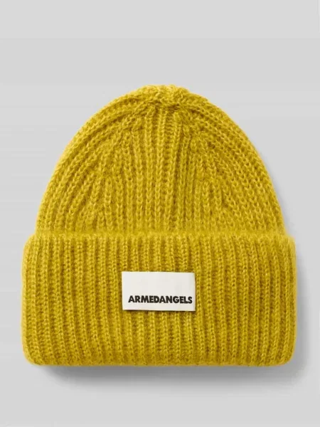 Czapka z mieszanki moheru z dodatkiem wełny model MOHAIR' Armedangels