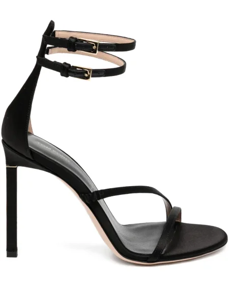 Sandale Tom Ford din satin negru