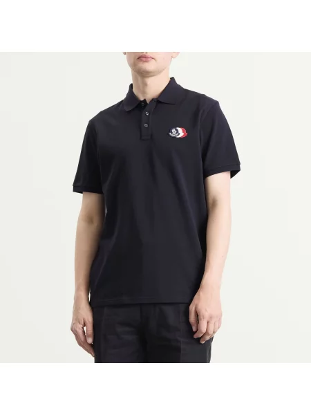 Koszulka polo Moncler granatowa