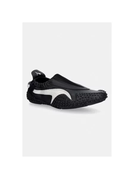 Sneakersy Puma skórzane na siłownię czarne