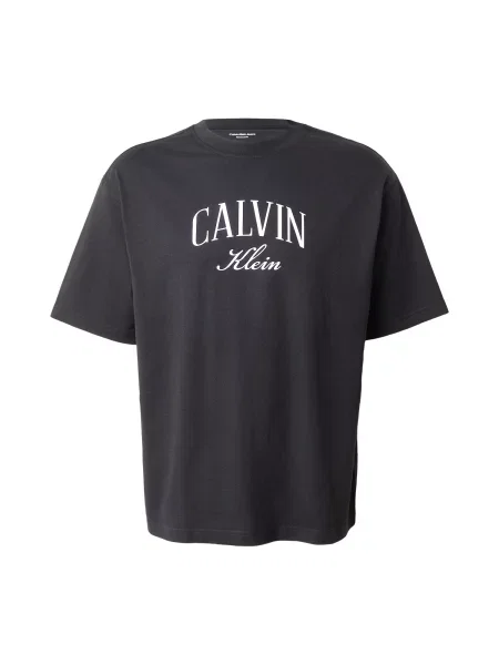 Calvin Klein Jeans Tricou negru alb