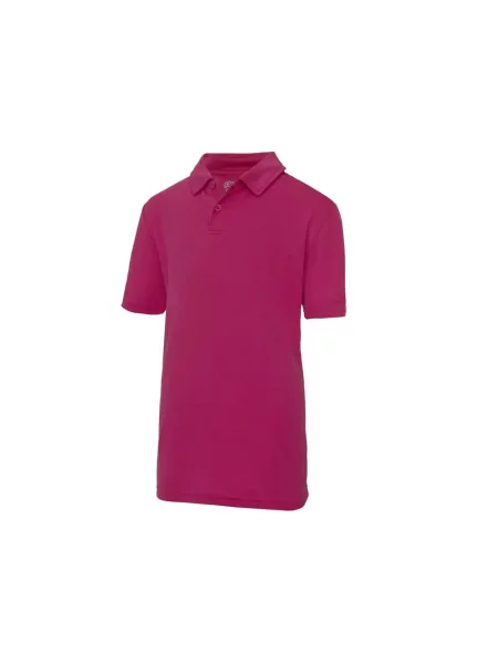 Koszulka polo dla dzieci Just Cool różowa