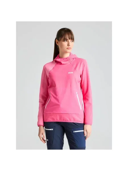 Hanorac cu glugă Slam din fleece roz