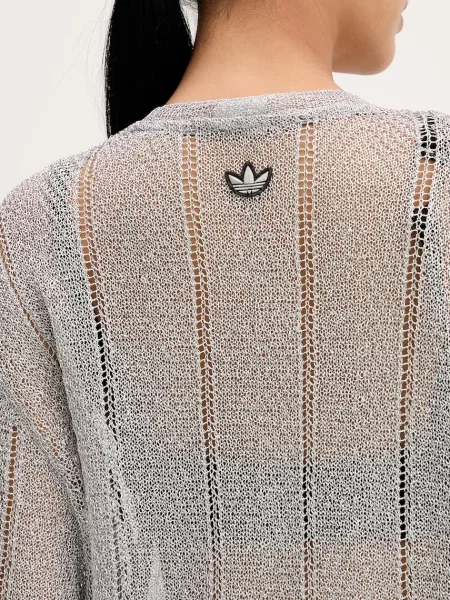 Adidas Originals футболка-светр ажурна