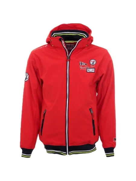 Geacă Vent Du Cap softshell roșu