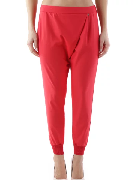 Pantaloni Cristina Gavioli roșu