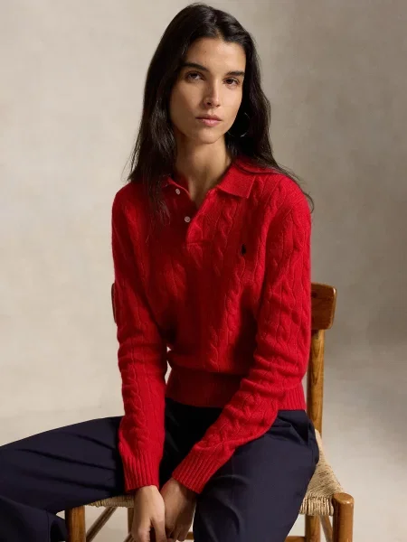 Polo Ralph Lauren Sveter červená