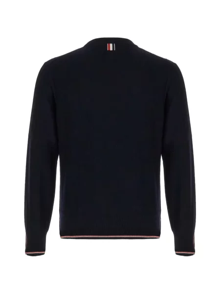 Lung pulover Thom Browne albastru