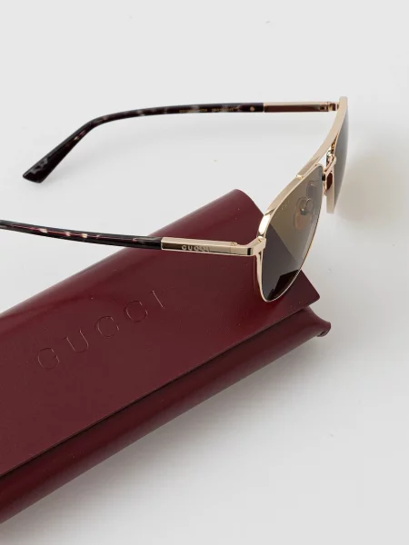 Окуляри Gucci золотий