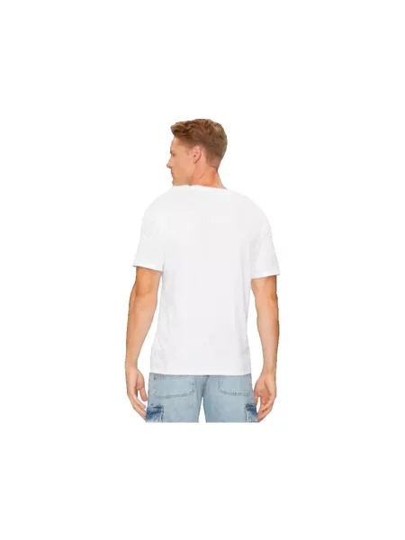 Majica Guess s autogramom bijela