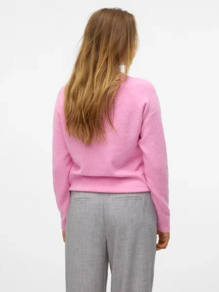 VERO MODA Sveter VMDOFFY' ružová