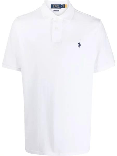 Polo Polo Ralph Lauren cu broderie portocaliu