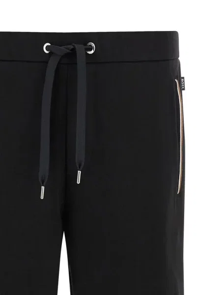 Pantaloni Boss cu dungi negru