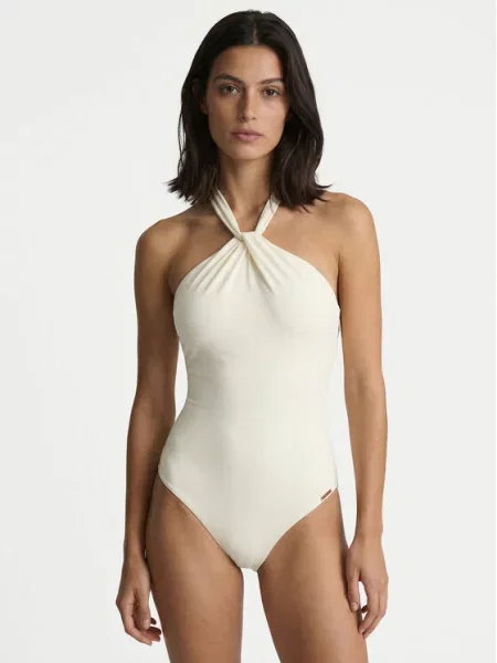 Ysabel Mora Costum de baie Crem