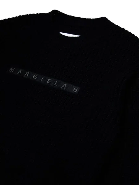 Sukienka dziecięca Mm6 Maison Margiela czarna