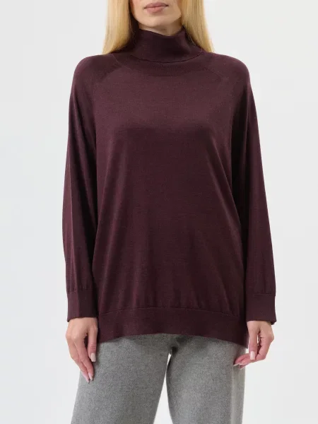 Светр Panicale Cashmere фіолетовий