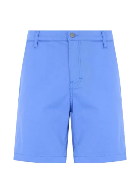 Pantaloni scurți cargo Moschino cu autograf albastru