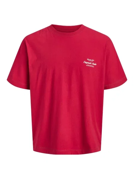 Jack & Jones Junior Tricou JORNorberto roșu alb