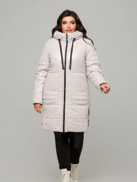 Демісезонна куртка All Posa молочний