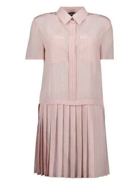 Rochie Versace de mătase de costum roz