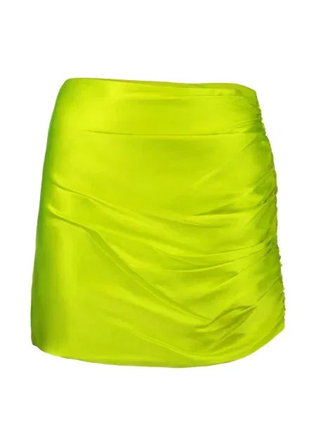 Fusta mini The Sei cu volane verde