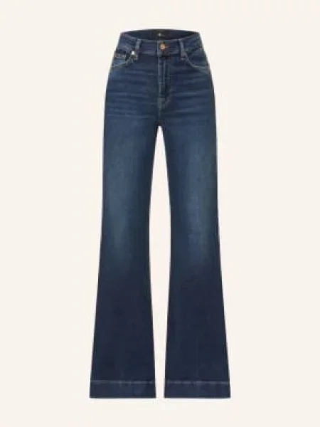 7 For All Mankind Džíny S Širokými Nohavicemi Modern Dojo blue vibe modré