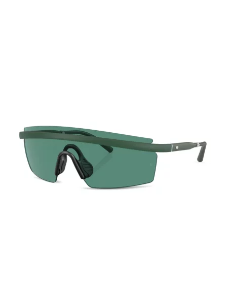 Saulės akiniai Oliver Peoples žalia