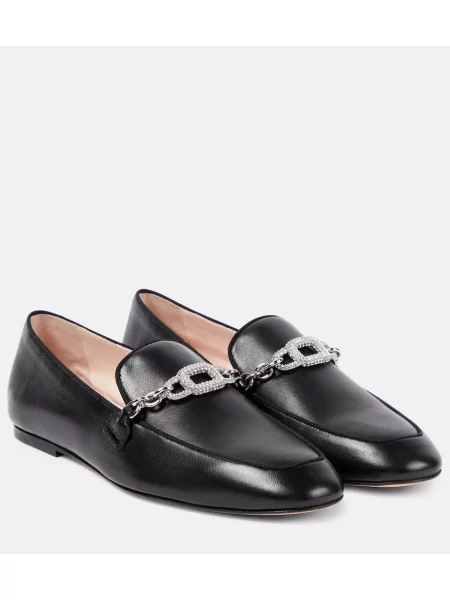 Pantofi loafer Roger Vivier din piele negru