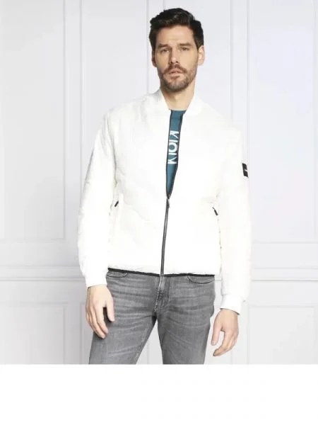 Calvin Klein Geacă bomber alb