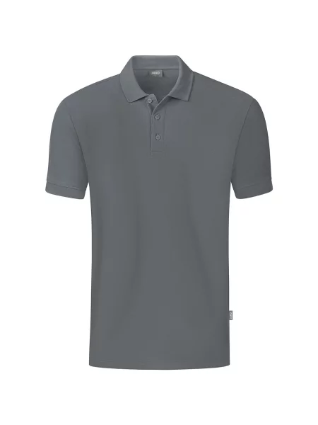 Koszulka polo dla dzieci Jako Organic szara