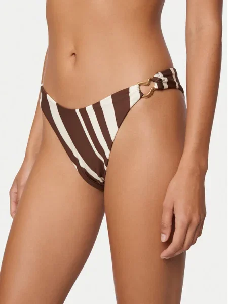Seafolly Spodnji del bikini Coastline rjava