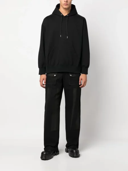 Hanorac cu glugă Sacai negru
