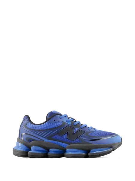 Sneakerși New Balance cu șireturi din dantelă albastru