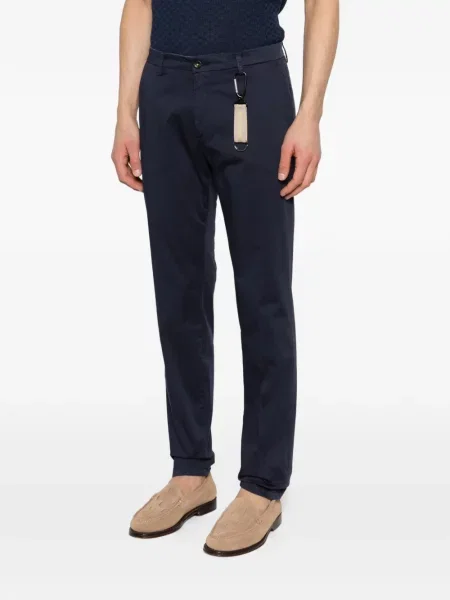 Kalhoty Manuel Ritz s autogramem modré