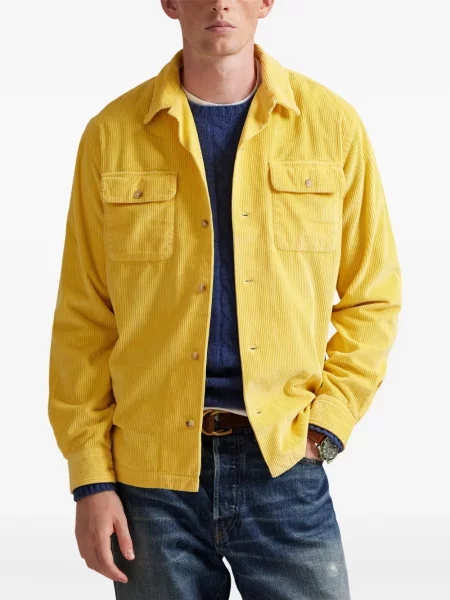 Μικρός κασκέτο Polo Ralph Lauren με χαμηλή μέση υφαίνω διαγωνίως πράσινο