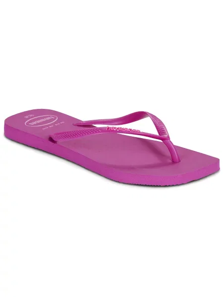 Pantofi Havaianas cu autograf roz