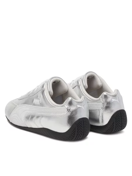 Kožne tenisice Puma Speedcat Silver siva