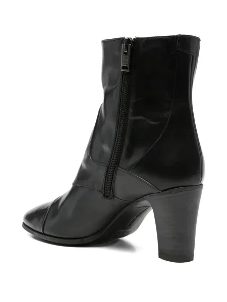 Botine Pantanetti din piele negru