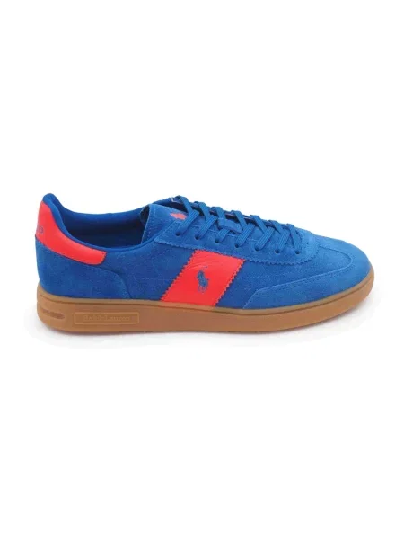 Sneakersy Polo Ralph Lauren niebieskie