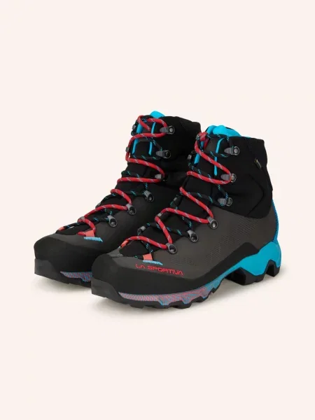 La Sportiva Horské Boty Aequilibrium Trek Gtx černá / červená / neonově modrá šedé