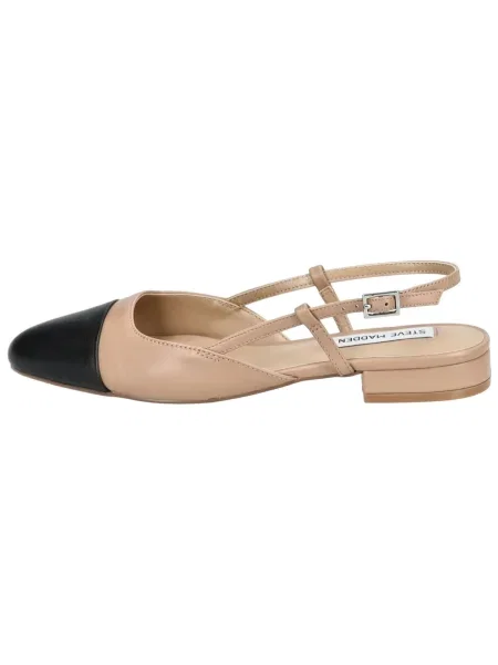 STEVE MADDEN Baleríny s ramienkom BELINDA hnedá / čierna béžová