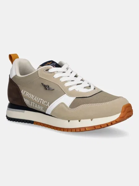Sneakers Aeronautica Militare bej
