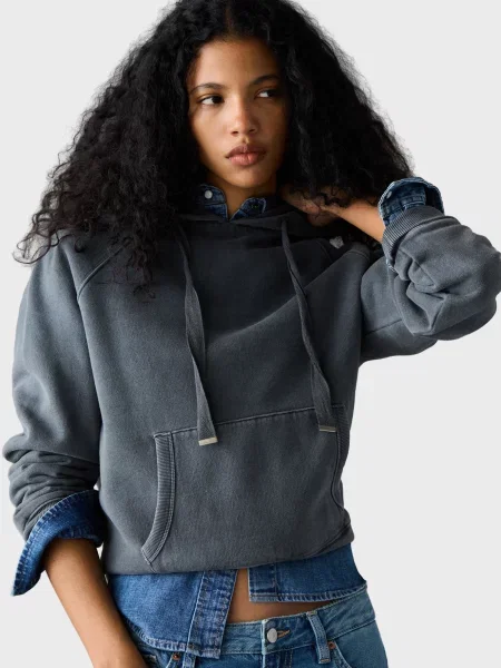 Худи Pepe Jeans серое
