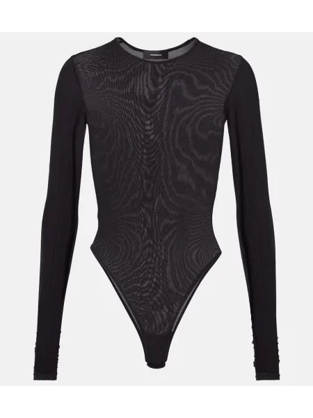 Body Wardrobe.nyc transparente negru